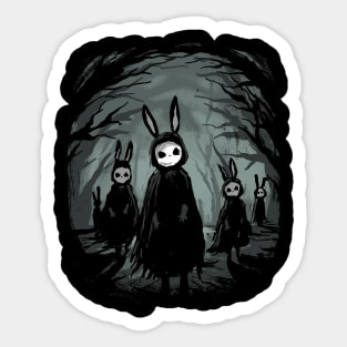 Creepy Bunnies Sticker